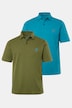 2 Pack of Polo Shirts, combed cotton piqué