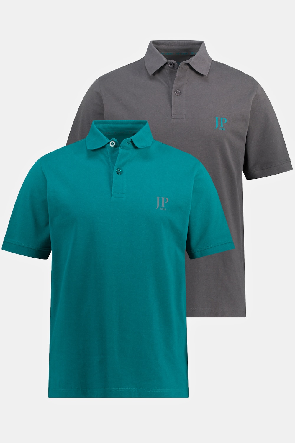 Grote Maten poloshirt, Heren, turquoise, Maat: XL, JP1880