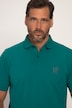 Lot de 2 polos, collection Basic - coton piqué, peigné