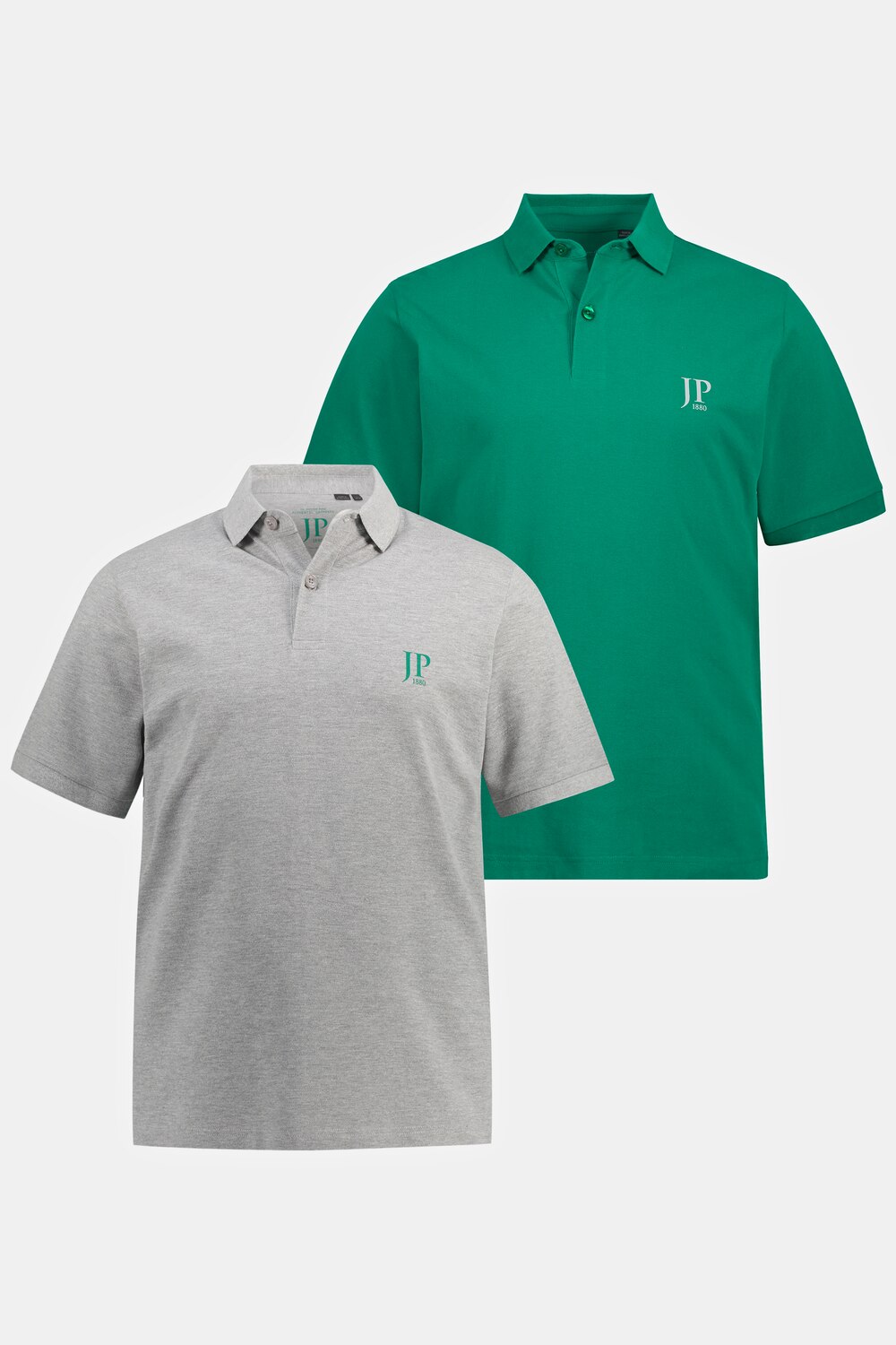 Grote Maten poloshirt, Heren, groen, Maat: 7XL, JP1880