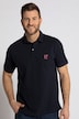 Lot de 2 polos, collection Basic - coton piqué, peigné