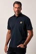 Poloshirts, basic, set van 2, piqué, gekamd katoen