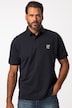 Poloshirts, basic, set van 2, piqué, gekamd katoen