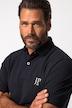 Poloshirts, basic, set van 2, piqué, gekamd katoen