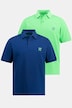 Poloshirts, Basic, 2er-Pack, Piqué, gekämmte Baumwolle