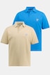 Poloshirts, Basic, 2er-Pack, Piqué, gekämmte Baumwolle