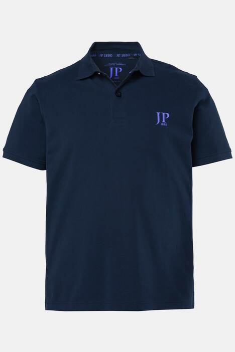 Poloshirts, basic, set van 2, piqué, gekamd katoen
