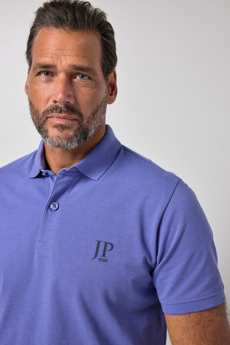 Poloshirts, basic, set van 2, piqué, gekamd katoen