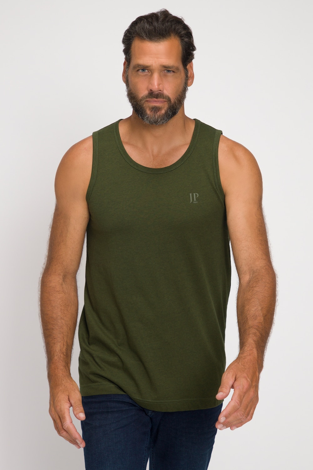 Grote Maten tanktop, Heren, groen, Maat: 4XL, JP1880