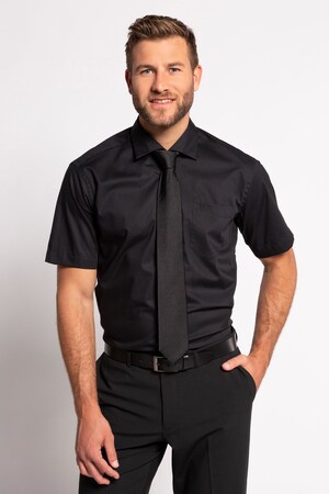 Duże rozmiary Koszula vario, mężczyzna, czarna, rozmiar: 4XL, bawełna, JP1880