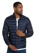 Light Warm Down Feel Lined Zip Front Quilted Jacket