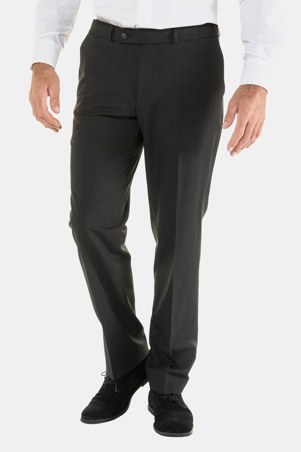 Grote Maten reisbroek, Heren, grijs, Maat: 64, Polyester/Wol, JP1880 Grote Maten reisbroek, Heren, grijs, Maat: 64, Polyester/Wol, JP1880
