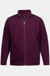 Fleece jacket, outdoor, stand-up collar, zip pockets, up to 8 XL
