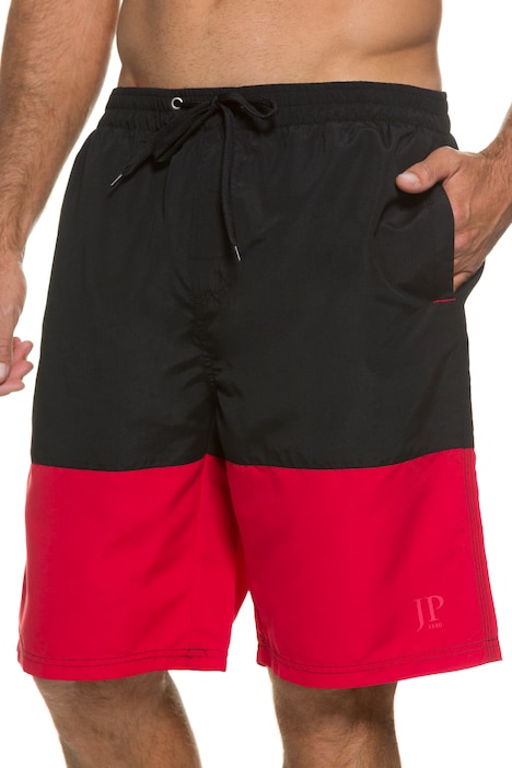 adjustable waist swim trunks