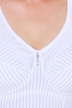 Shaping hemd, pinstripe, kan ook zonder beha gedragen worden