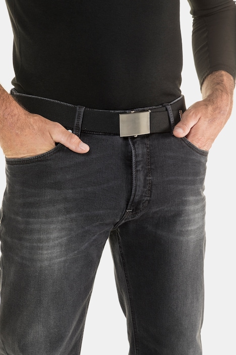 | Web Belt Adjustable Buckle Belts Must-Have Accessories Metal |
