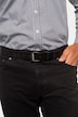 Ceinture en cuir pleine fleur