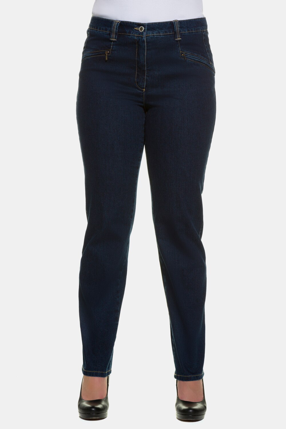 Grote Maten jeans mony, Dames, blauw, Maat: 92, Katoen/Synthetische vezels, Ulla Popken Grote Maten jeans mony, Dames, blauw, Maat: 92, Katoen/Synthetische vezels, Ulla Popken