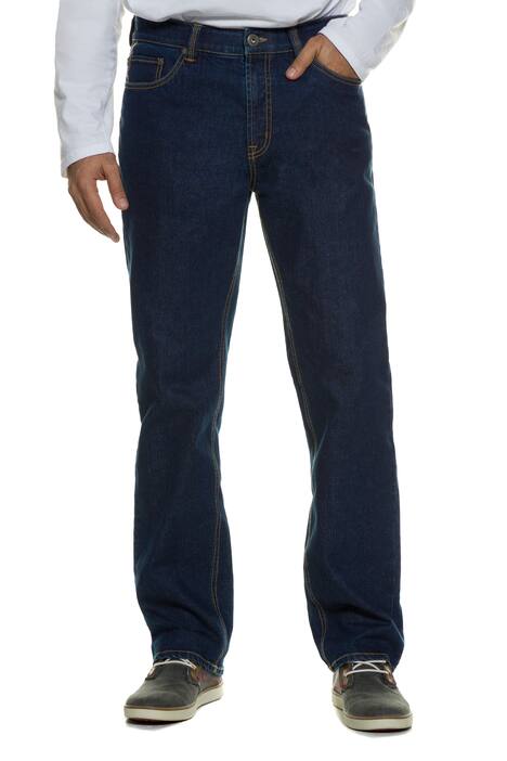 Džíny, Regular střih, elastický pas, 5 kapes, denim streč