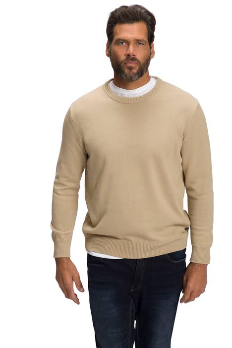 Svetr, kulatý výstřih, JP1880 výšivka, bavlna