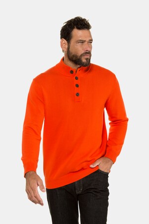 Ulla Popken Troyer, Pullover, Kragen mit Kontrast - Große Größen