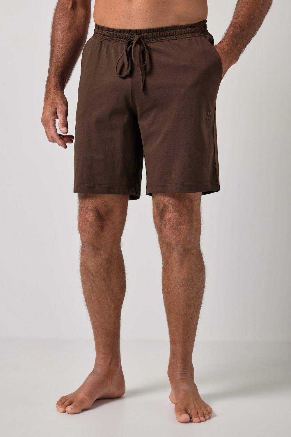 Pyjamasbukse, hjemmeklær, shorts, elastisk linning, opptil 8XL