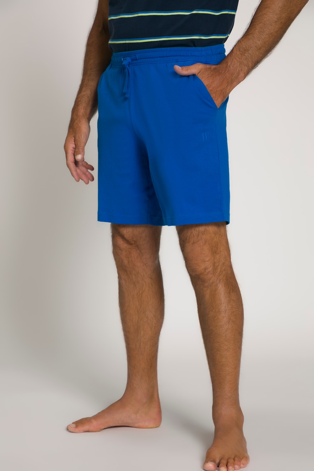 Grote Maten pyjamabroek, Heren, blauw, Maat: 7XL, Katoen, JP1880