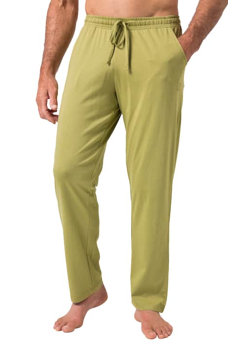 Pyžamové kalhoty JP1880, kolekce domácí oblečení, dlouhý střih, elastický pas, do 8XL