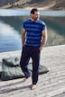Pyjamasbukser, hjemmetøj, lang form, elastisk linning, indtil 8XL
