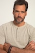 Henleys, Basic, 2er-Pack, Rundhals, Knopfleiste, bis 8 XL