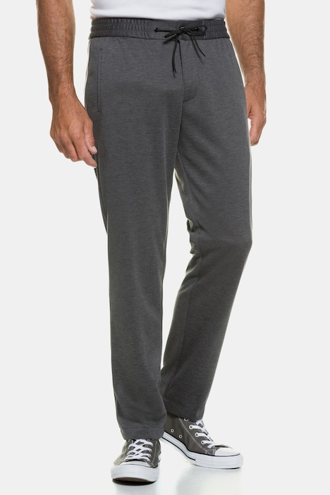 sweatpants with front zipper