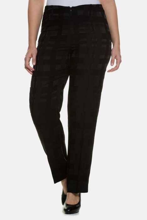 Jacquard Square Design Mandy Fit Pocket 