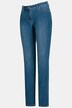 Jeans Tina, gerades Bein, helle Steppnähte, 5-Pocket-Form