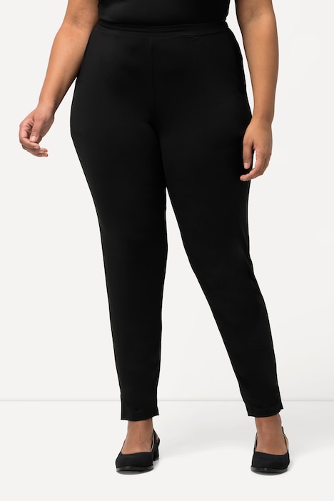 HDE Women's Plus Size Yoga Pants High Waisted Wide Leg Leggings Black 3X