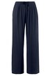 Kalhoty ROSE, široká nohavice, elastický pas, stahovací šňůrka, viskóza