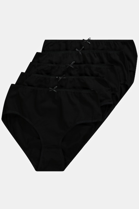 Black Bow, Intimates & Sleepwear, Black Bow Seamless Microfiber Hipster 5  Pack