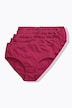 Slips midi, pack de 5, color liso, hasta la talla 68/70
