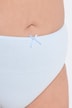 Slips midi, pack de 5, color liso, hasta la talla 68/70