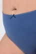 Slips midi, pack de 5, color liso, hasta la talla 68/70