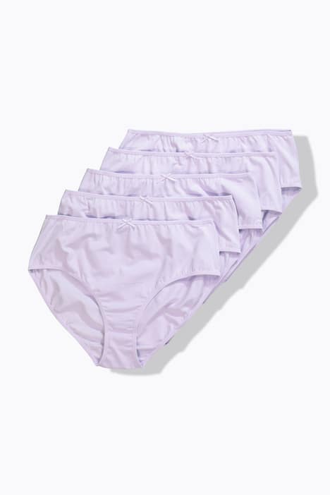 Midislips, 5er-Pack, einfarbig, bis Gr. 66/68