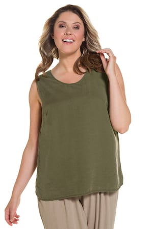 Ulla Popken Tencel Top Grote Maten ulla popken kopen in de aanbieding