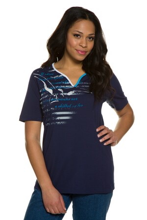 Ulla Popken T Shirt Classic Meeuwenmotief Hartvormige Hals Grote Maten ulla popken kopen in de aanbieding Ulla Popken T Shirt Classic Meeuwenmotief Hartvormige Hals Grote Maten ulla popken kopen in de aanbieding