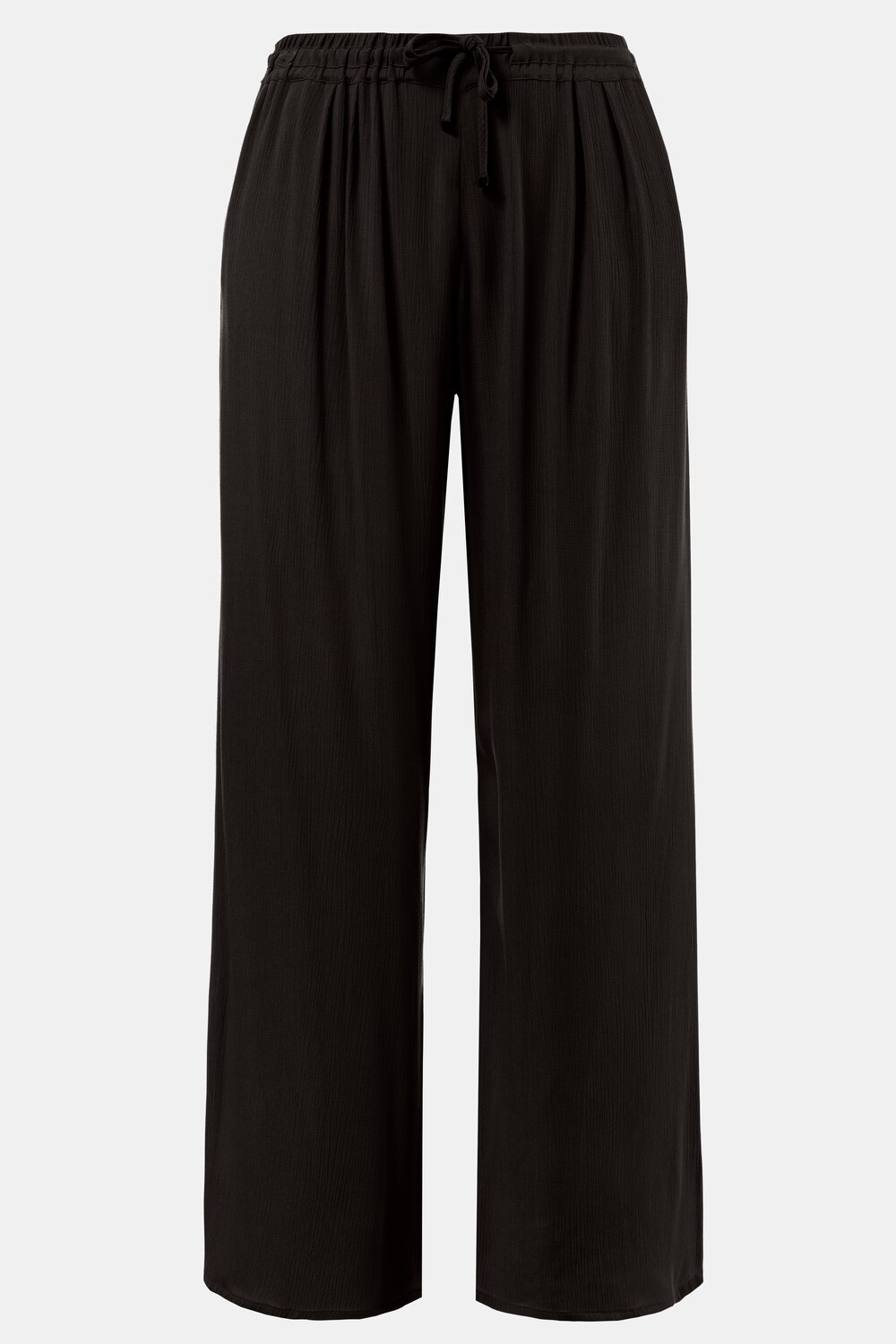 Grote Maten broek Rose, Dames, zwart, Maat: 92/96, Viscose, Ulla Popken