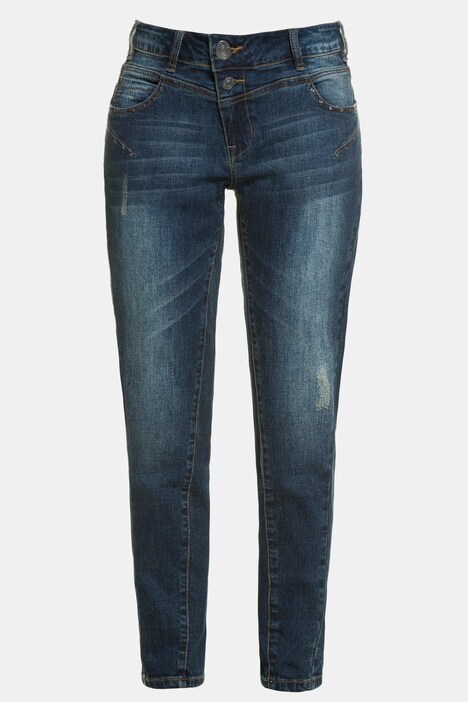 Boyfriendjeans Anna, Destroy-Effekte, Ziernieten