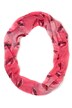 Kiss Print Loop Infinity Scarf