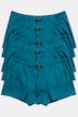 Lot de 5 caleçons, sous-vêtements, 1 couleur, jusqu'à la taille 7XL