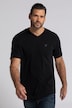T-shirts, basic, set van 2, V-hals, korte mouwen, tot 8 XL