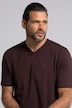 T-shirts, basic, set van 2, V-hals, korte mouwen, tot 8 XL