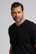T-shirts, basic, set van 2, V-hals, korte mouwen, tot 8 XL