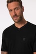 T-Shirts, Basic, 2er-Pack, V-Ausschnitt, Halbarm, bis 8 XL
